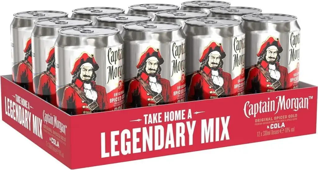 [01-0008] Captain Morgan  DOSE ( 12 x 0,33 L )