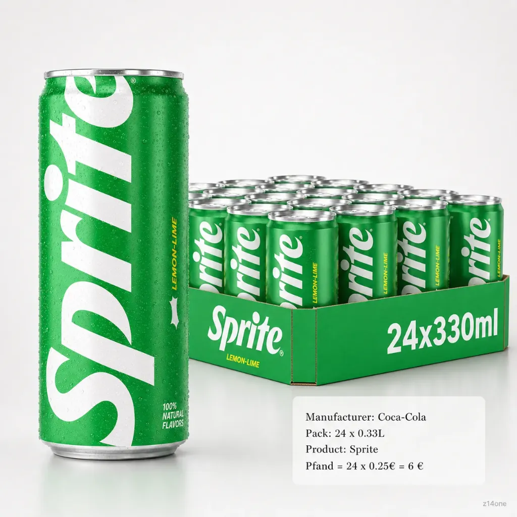 [01-0091] Sprite  DOSE ( 24 x 0,33 L )