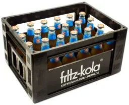 [02-0333] Fritz Kola Mischmasch Orange   GLASS ( 24 x 0,2 L )