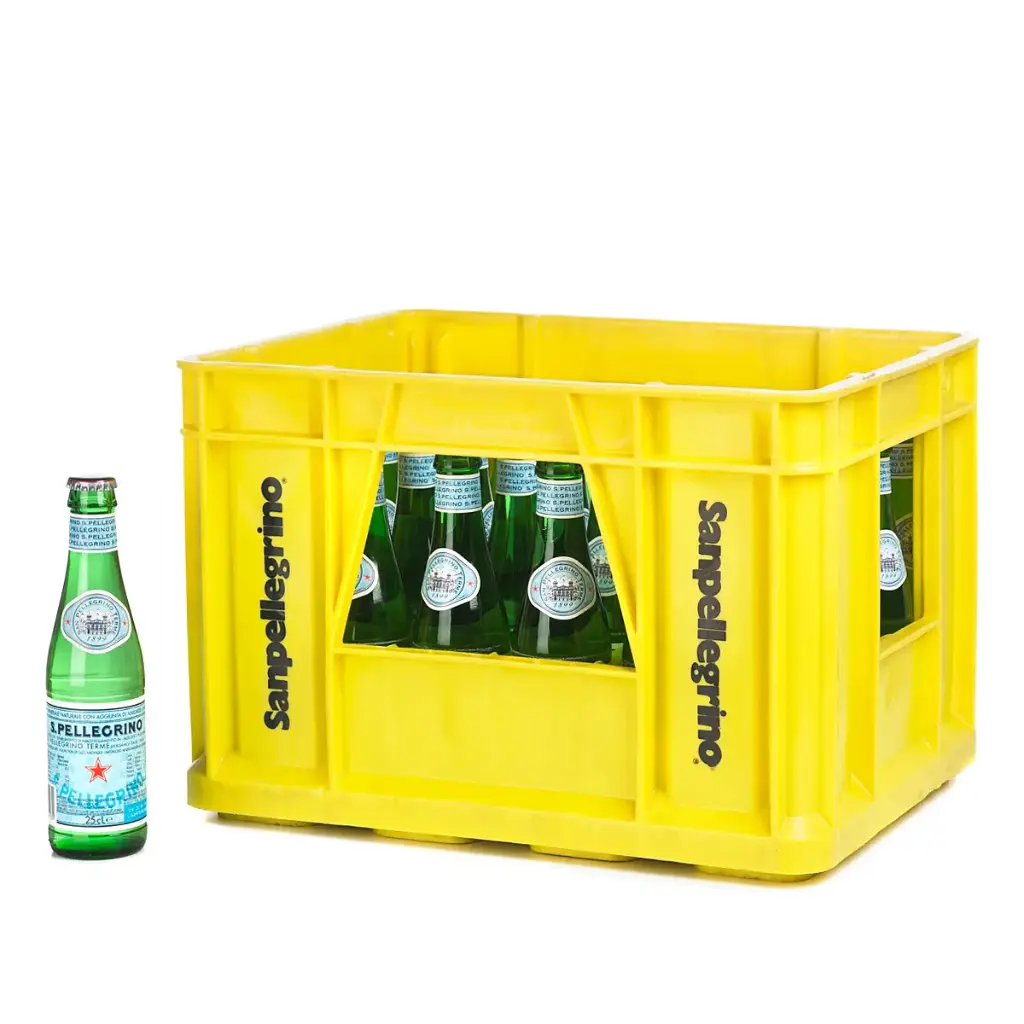 [02-0074] San Pellegrino Sprudel  GLASS ( 24 x 0,25 L )