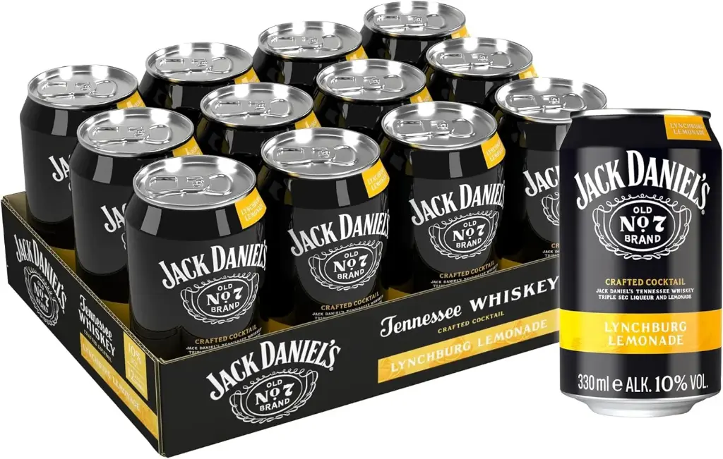 [01-0022] Jack Daniels Lemonade  DOSE ( 12 x 0,33 L )