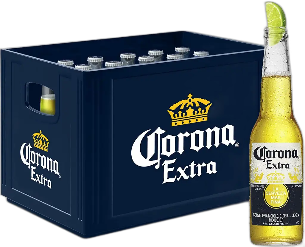 [02-0124] Corona  GLASS ( 24 x 0,33 L )
