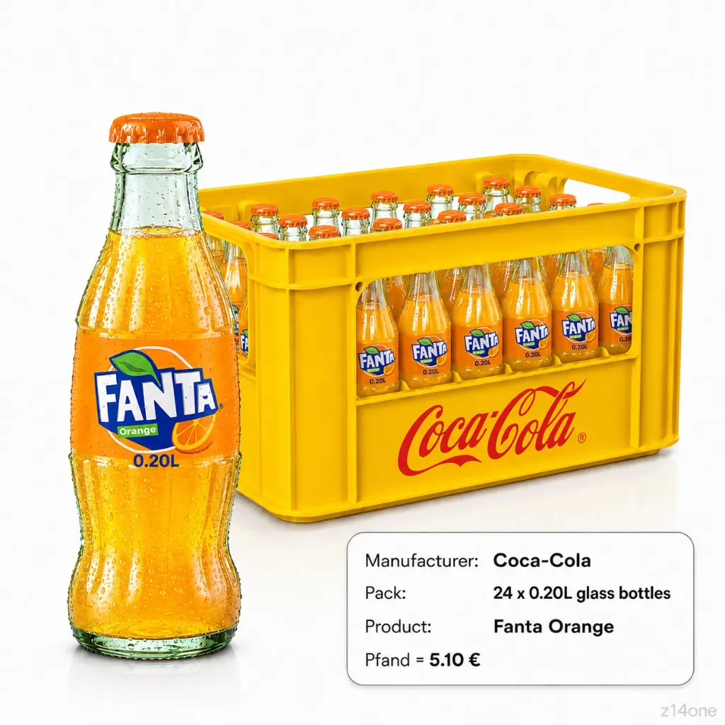 [02-0159] Fanta   GLASS ( 24 x 0,2 L )