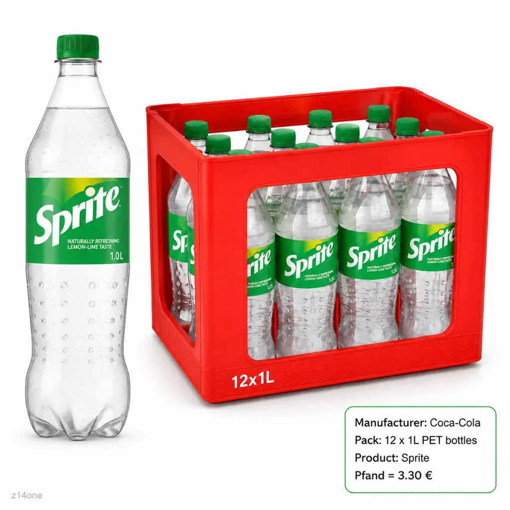 [03-0065] Sprite  PET ( 12 x 1 L )