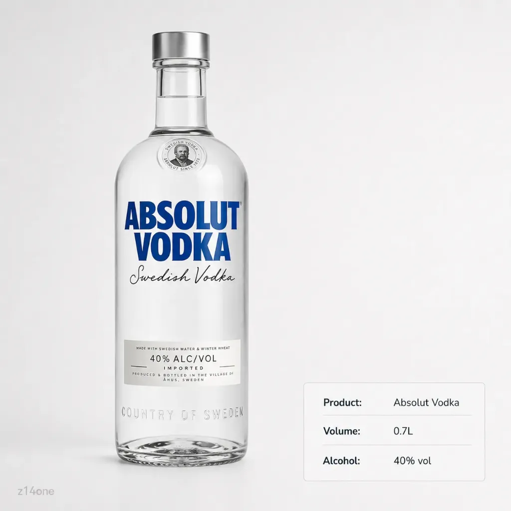 Absolut Vodka 40% Vol. 0.7 L